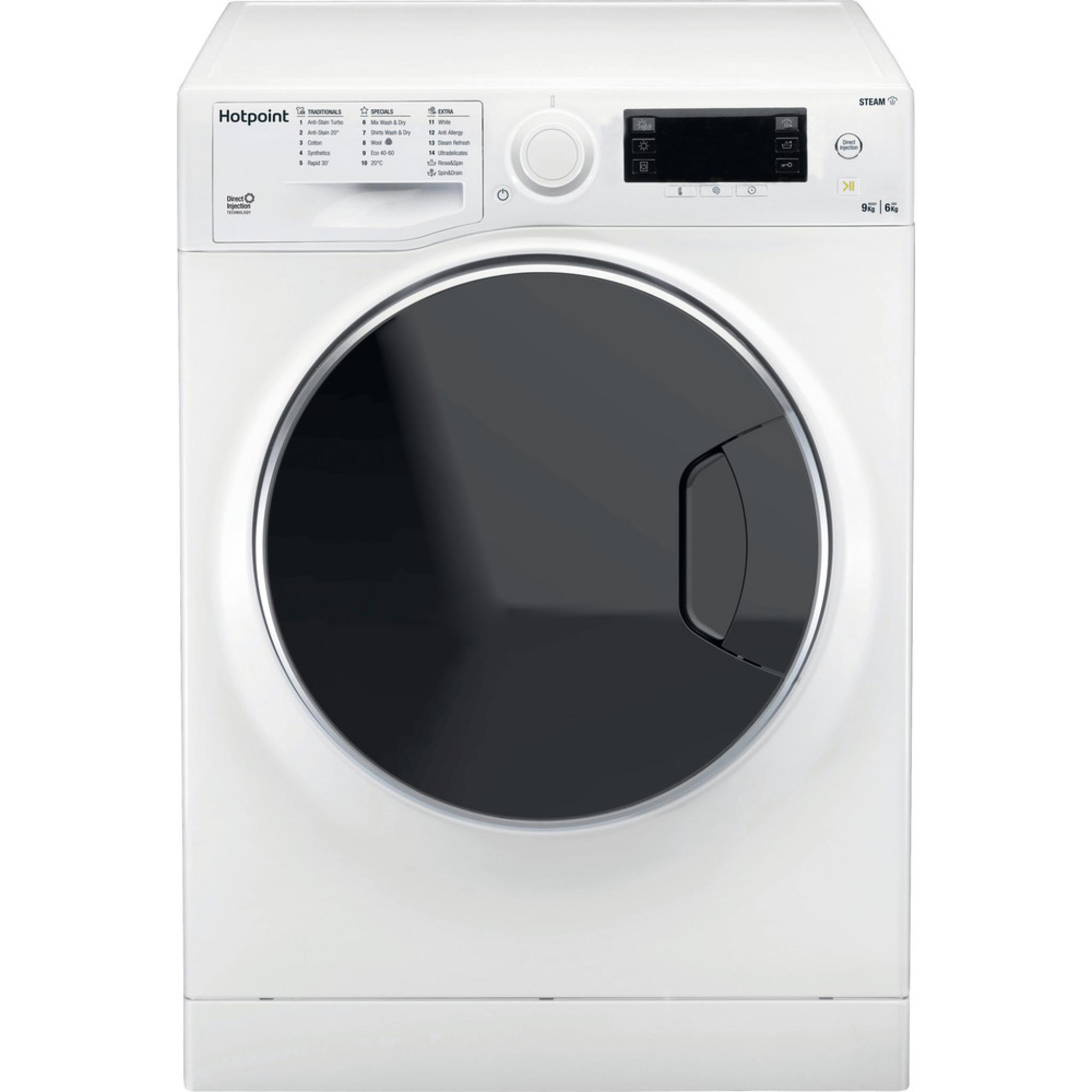 Hotpoint Freestanding Ultima Washer Dryer 9kg Wash and 6kg Dry 1600spin