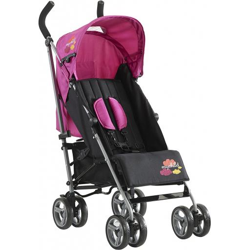 Blue and Pink Rain Cover to Fit My Child Nimbus Stroller 