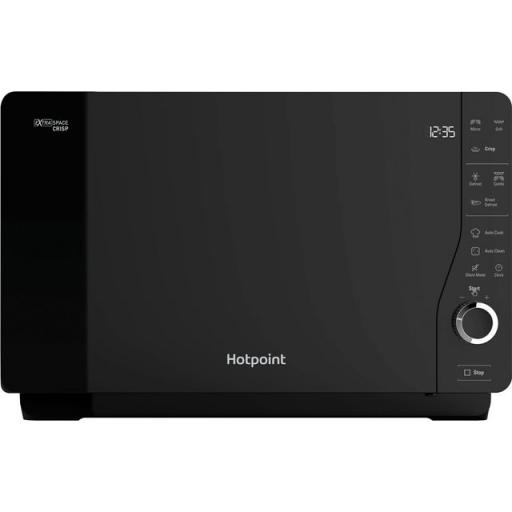 hotpoint mwhf201b solo microwave black